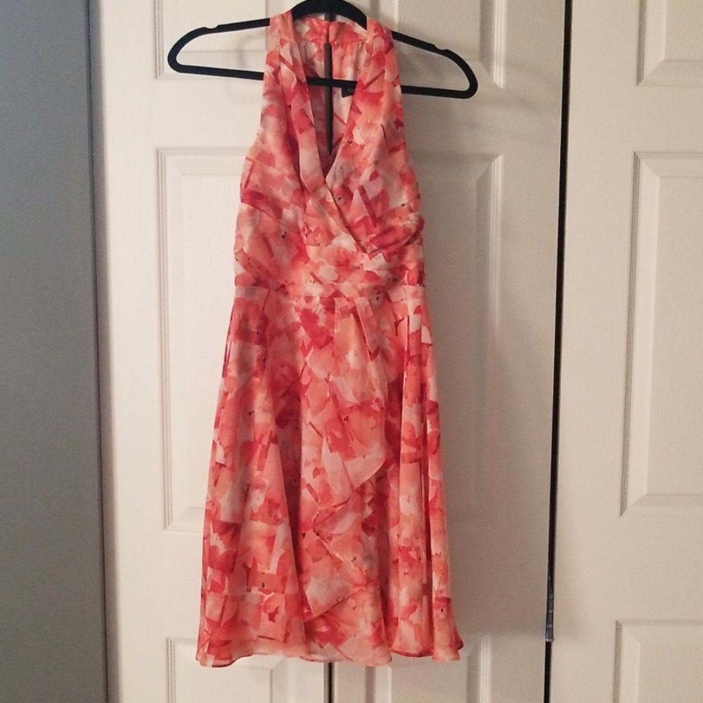 WHBM Summer Halter Swing Dress